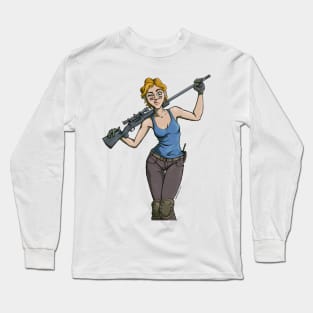 Sniper Girl Long Sleeve T-Shirt